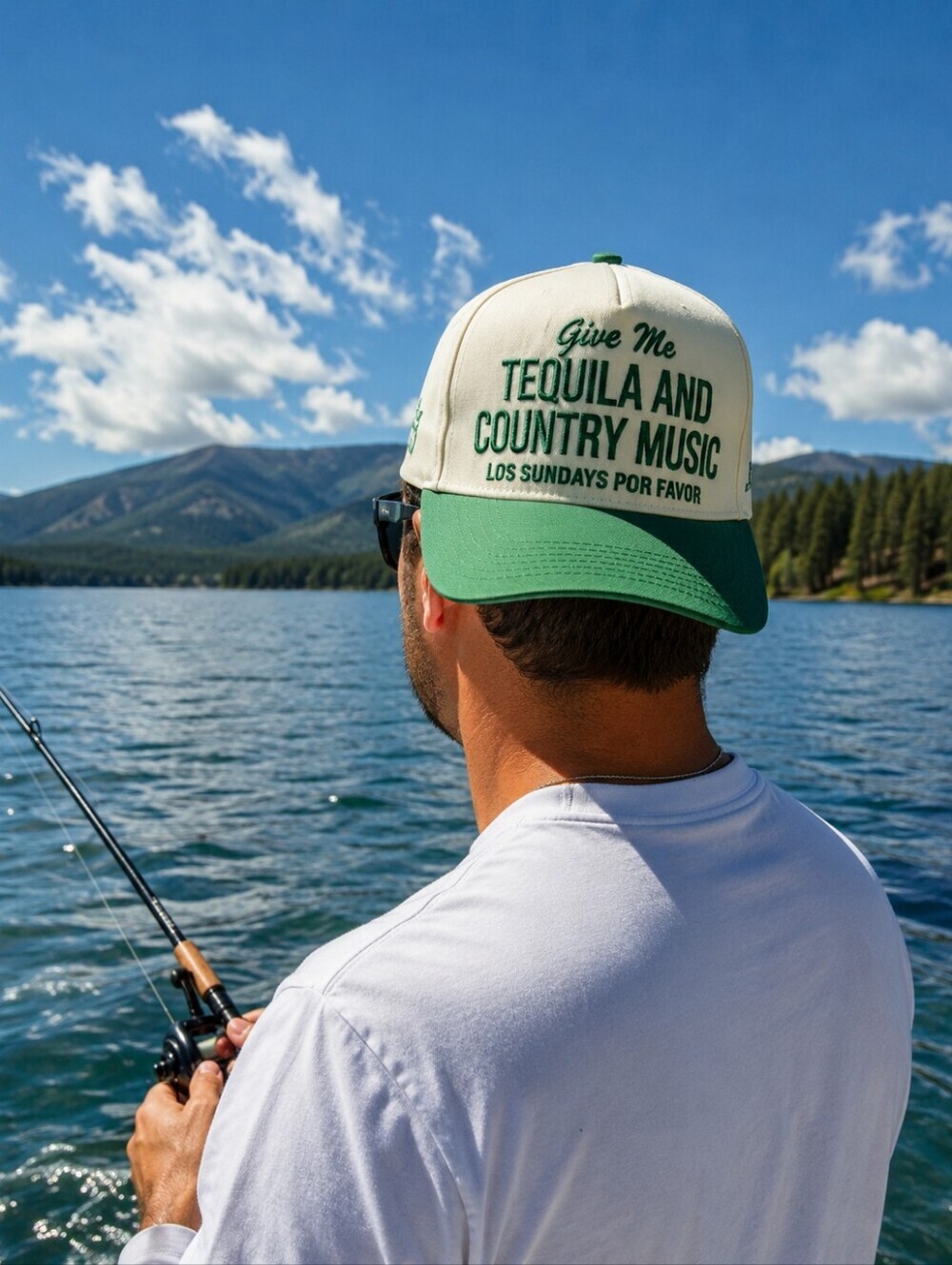 NWT Give Me Tequila & Country Music Trucker Hat - Picture 2 of 7